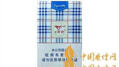 七匹狼藍帶中支口感包裝如何？七匹狼藍帶中支價格參數及圖片