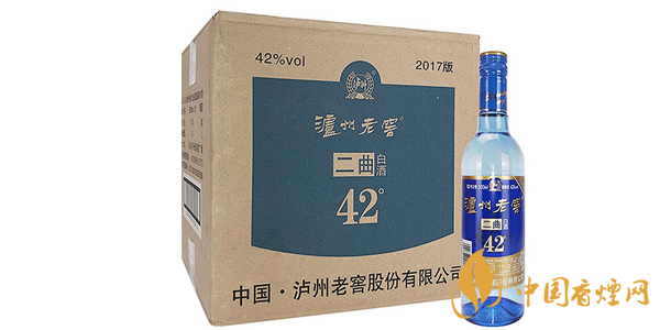 瀘州老窖二曲白酒藍瓶裝價格參數及圖片