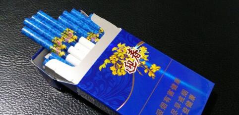 長白山(藍尚)香煙價格表圖,長白山迎春細煙價格