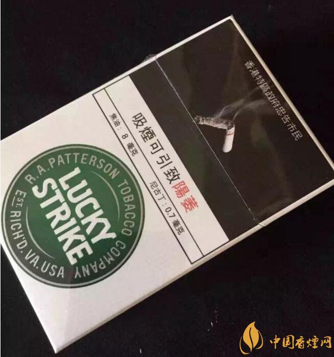 2018十大口感好的女士香煙,香煙口感排行榜